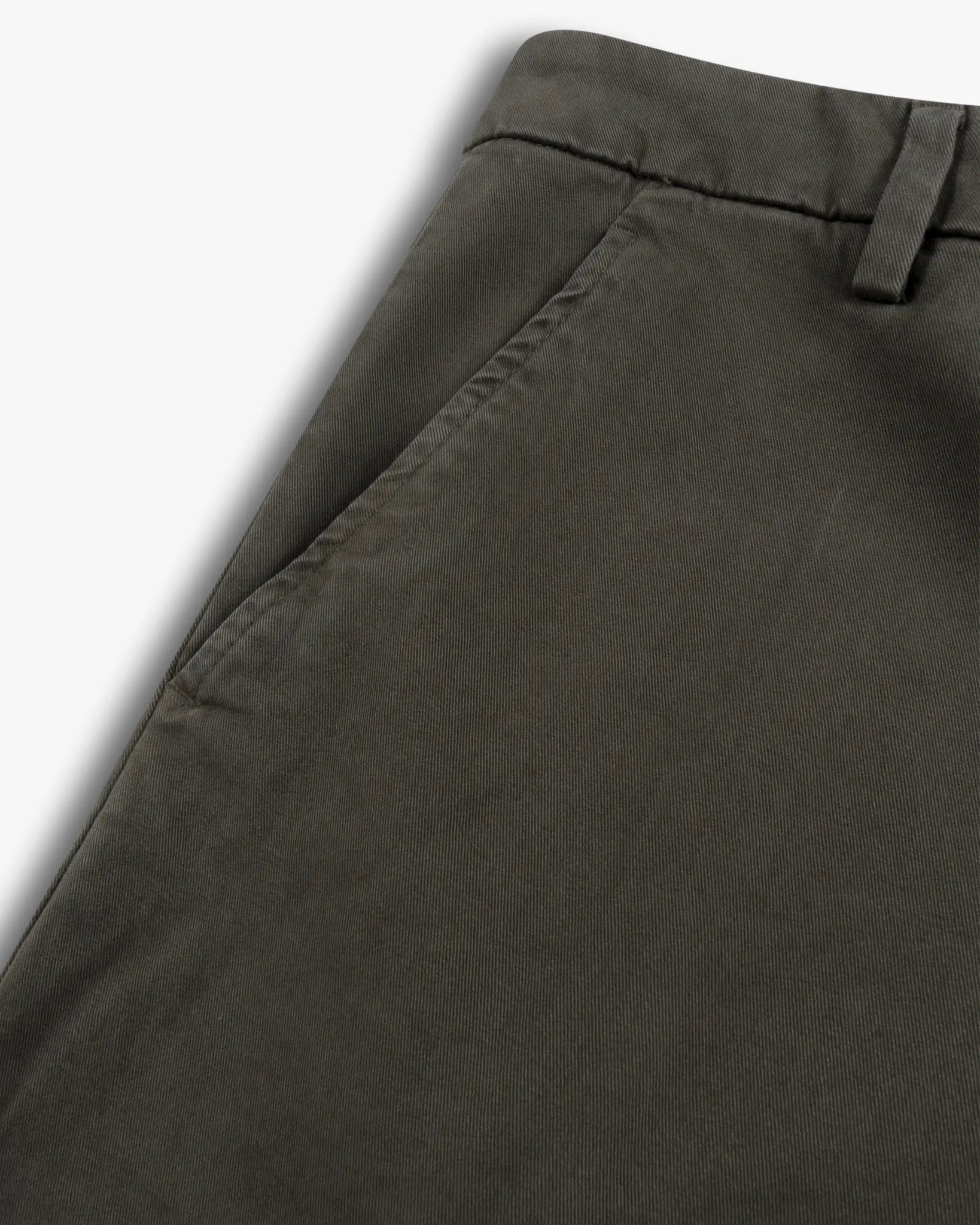 Braune Spiritissimo Gabardine Stretch Hose von Dondup - Trousers DONDUP