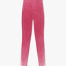 Braune Stretch Velours Leggings von White T - Trousers WHITET
