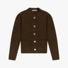 Brauner 8 Fädiger Cashmere Chanel Strickpullover von Lunaria - Knitwear LUNARIA