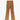 Braunfarbene Stretch Velour Hose von Stouls - Trousers STOULS
