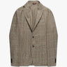 Braungrauer Prince of Wales Blazer von Luciano Barbera - Blazers LUCIANO BARBERA
