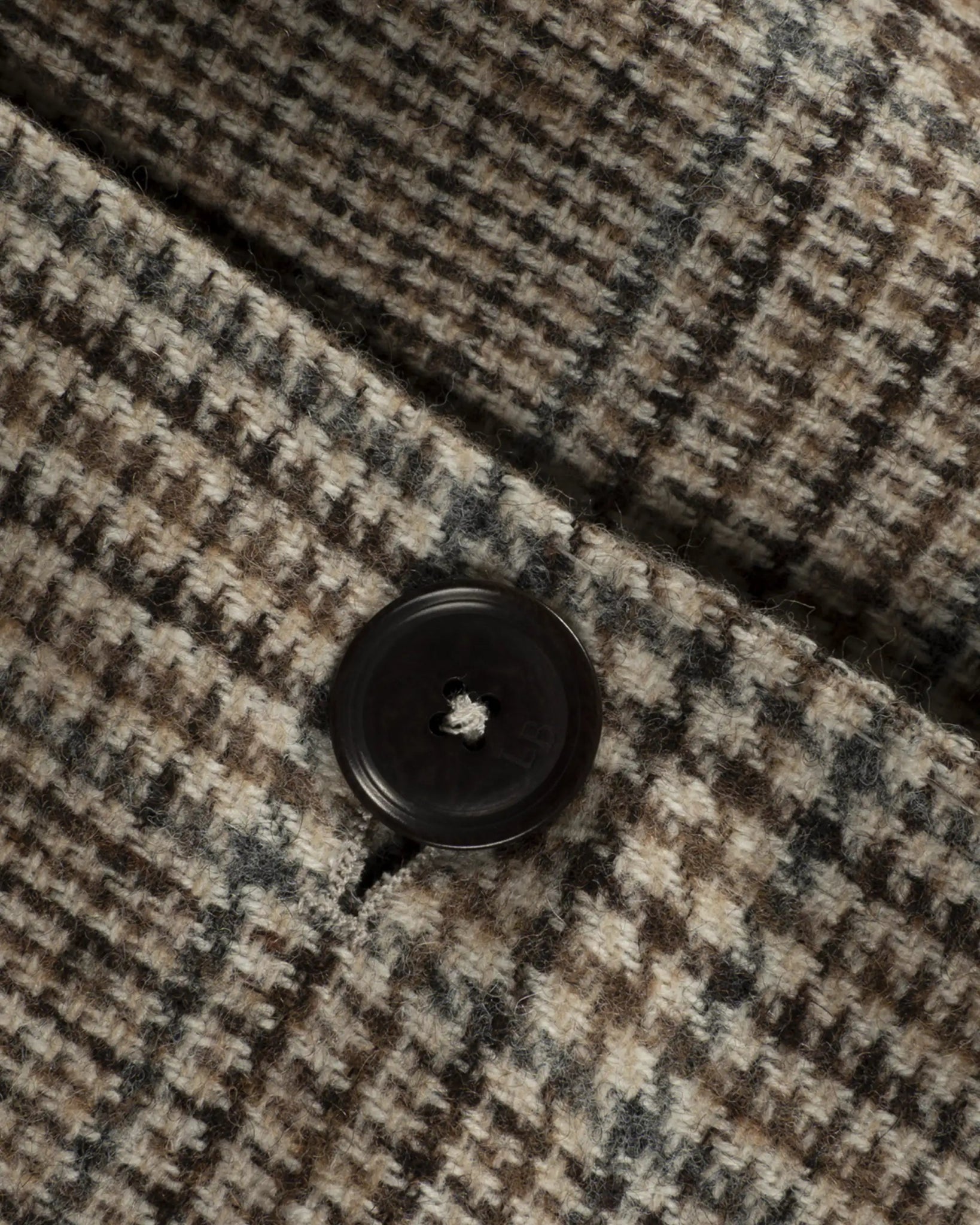 Braungrauer Prince of Wales Blazer von Luciano Barbera - Blazers LUCIANO BARBERA