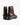 Burgunderrote Soft Nappa Zip Stiefelette von Elia Maurizi - Shoes ELIA MAURIZI