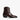 Burgunderrote Soft Nappa Zip Stiefelette von Elia Maurizi - Shoes ELIA MAURIZI