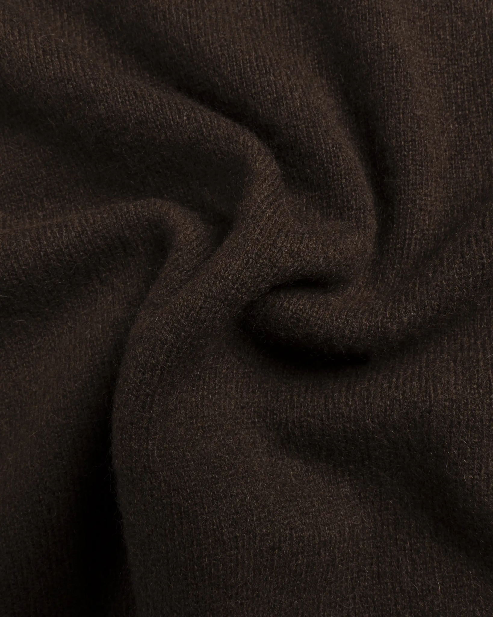 Caffee 2 Fädiger Cashmere Langarm Boxy Rundhals von Lunaria - Knitwear LUNARIA