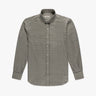 Camel Beiges Baumwolle Flanell Check Hemd Mit Button Down Kragen Normale Passform von Luciano Barbera - Shirts LUCIANO BARBERA