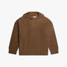 Camelfarbener Fisherman Sweater von Dagmar von Schmaus - Knitwear DAGMAR V. SCHMA