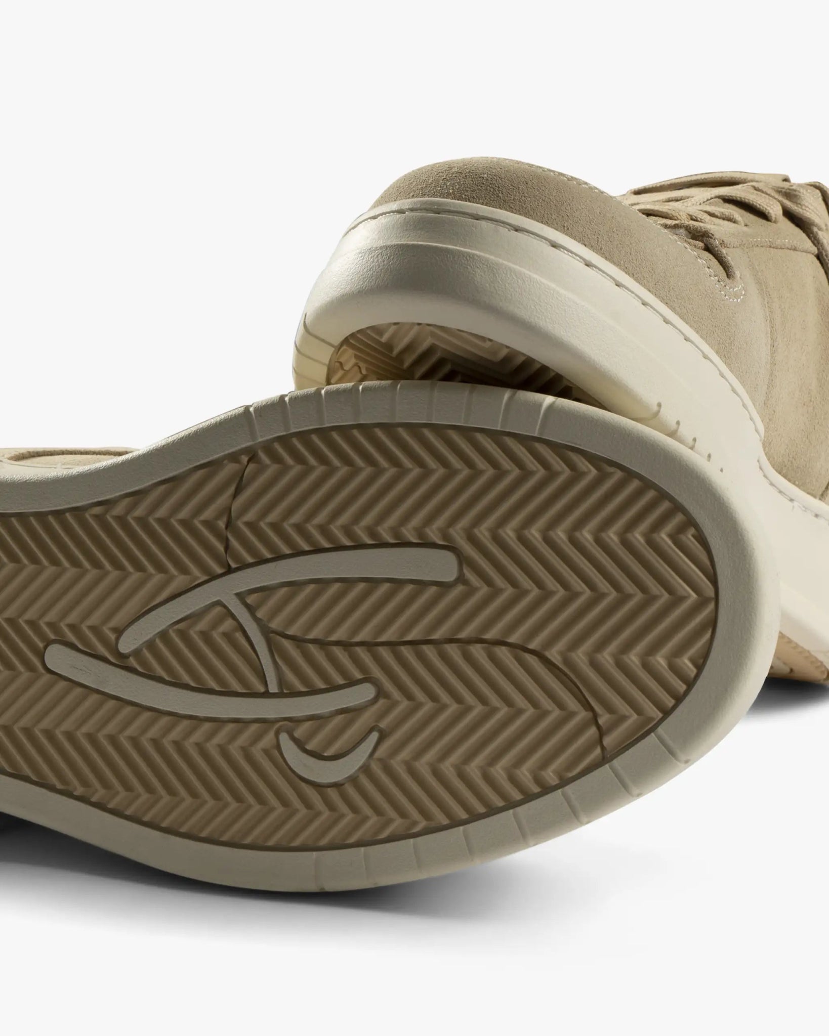 Camelfarbener Luxus Suede Leder High Top Sneaker von Handpicked - Shoes HANDPICKED