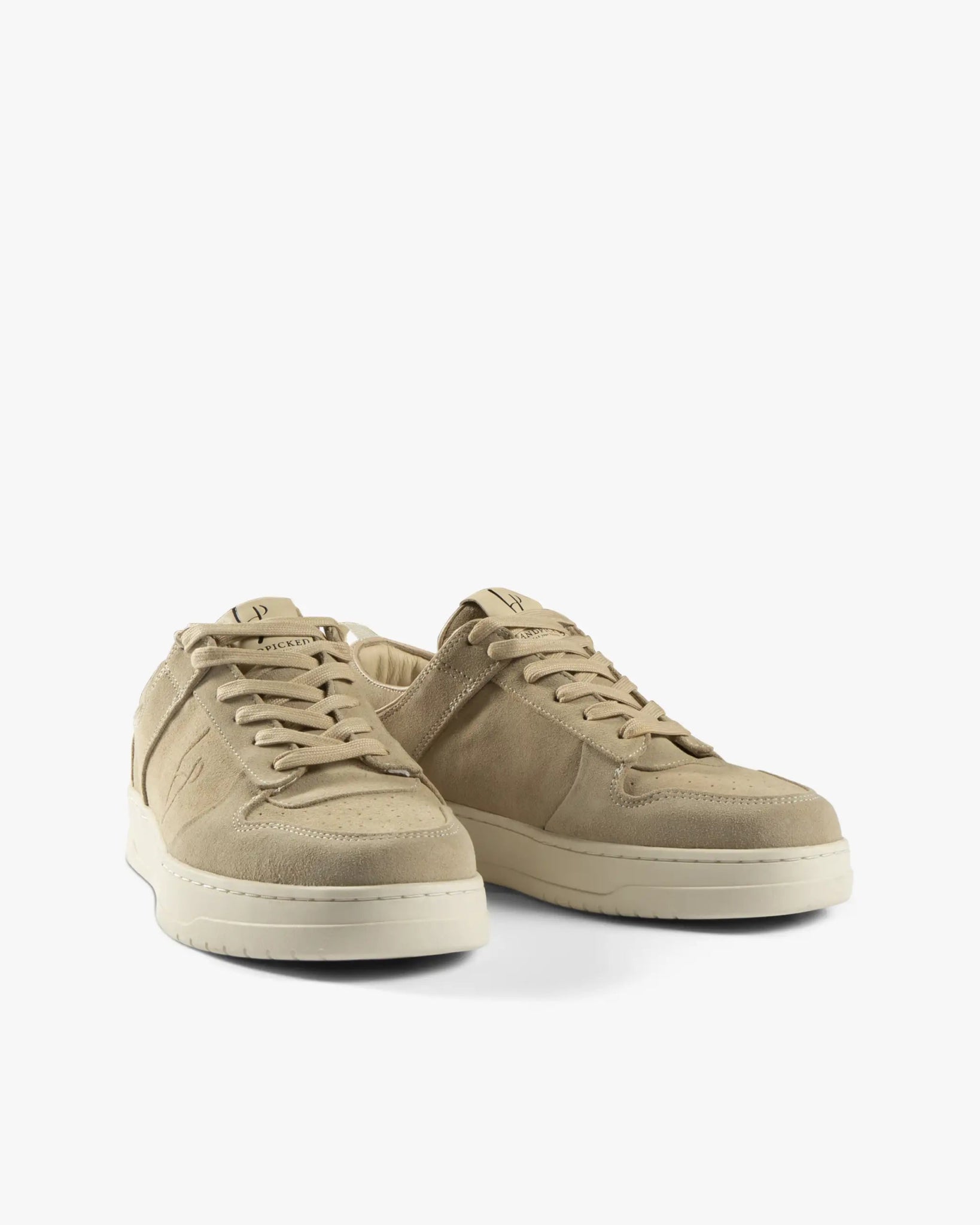 Camelfarbener Luxus Suede Leder High Top Sneaker von Handpicked - Shoes HANDPICKED
