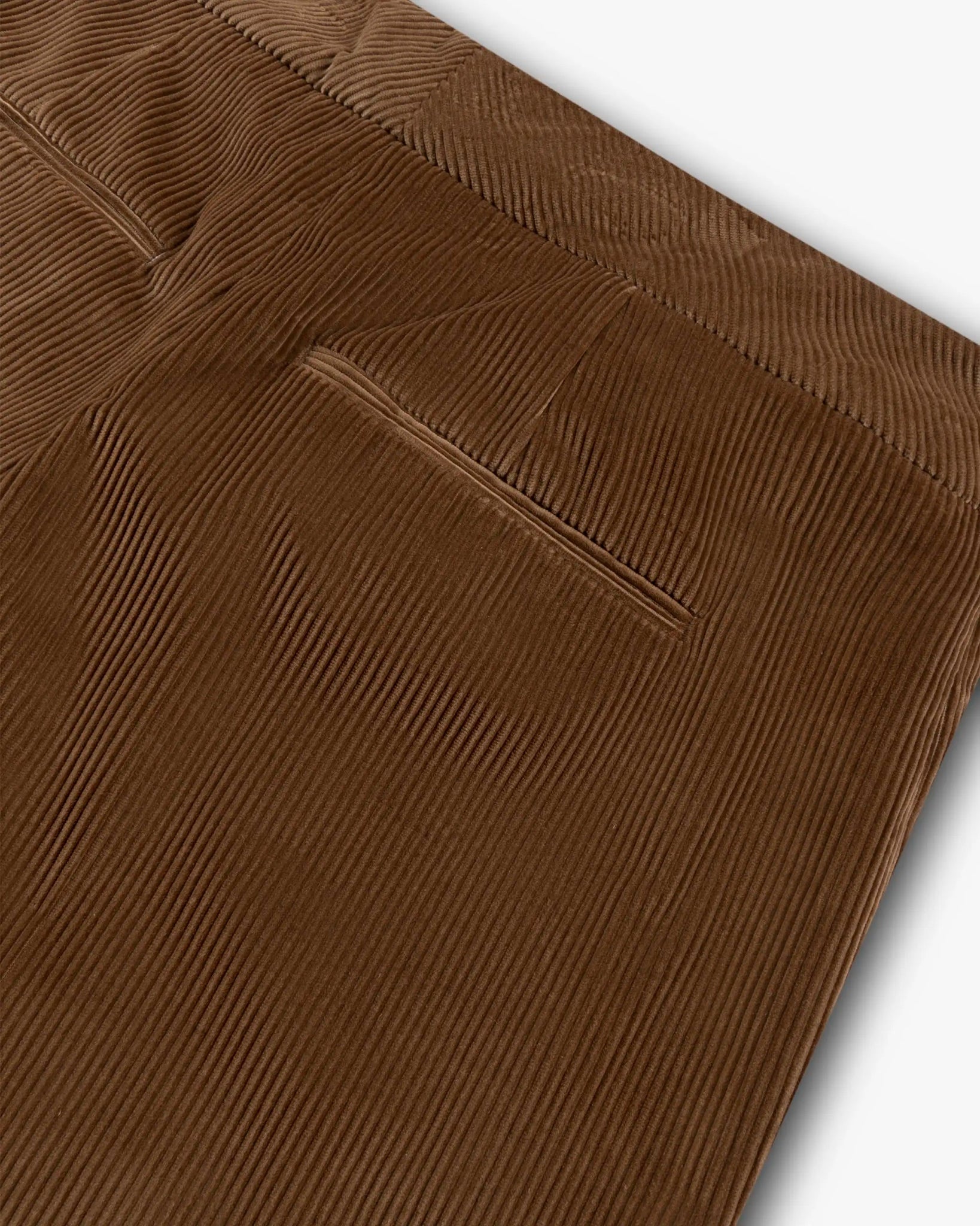 Caramelfarbene Kord Wide Leg Hose von Seafarer - Trousers SEAFARER