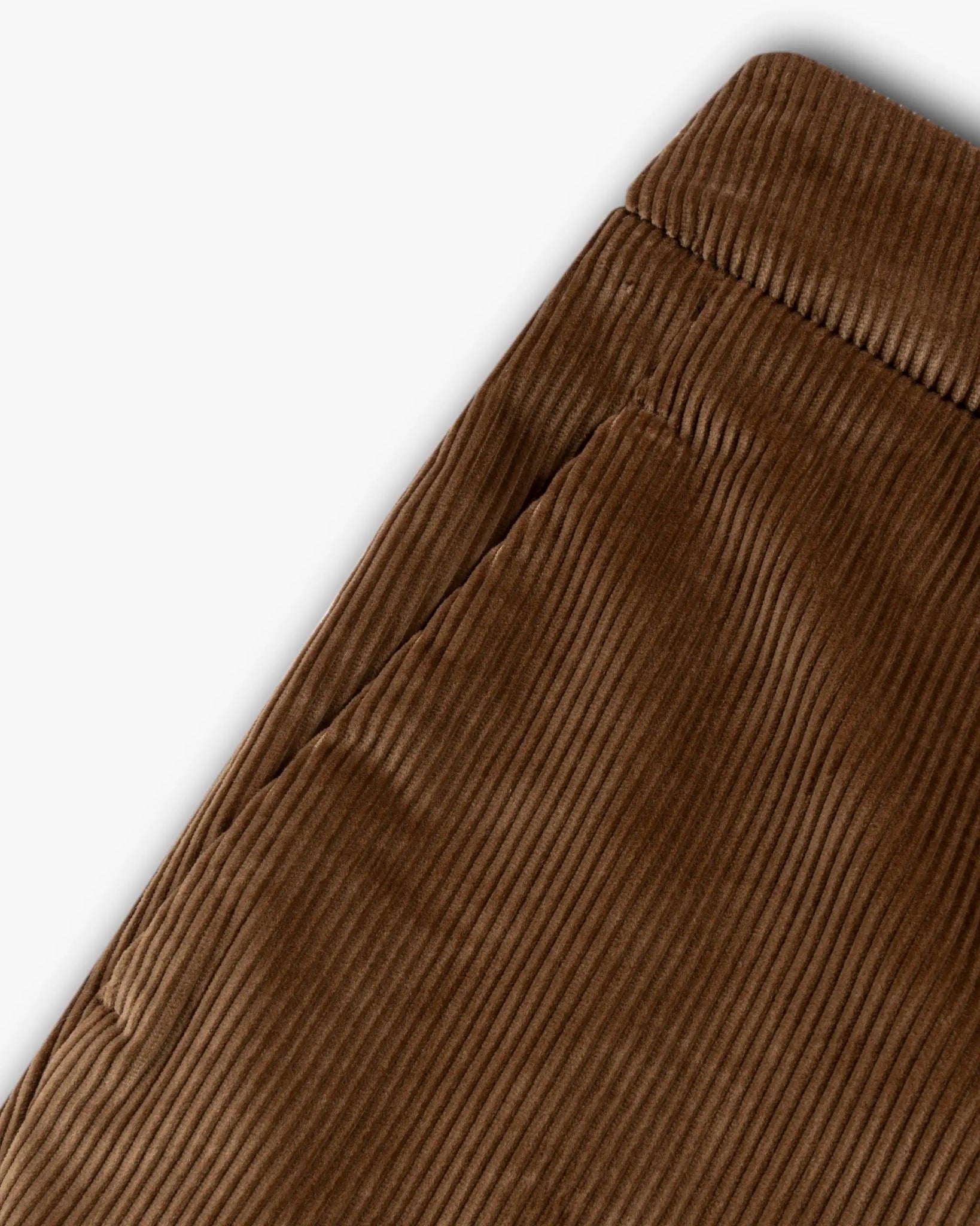 Caramelfarbene Kord Wide Leg Hose von Seafarer - Trousers SEAFARER