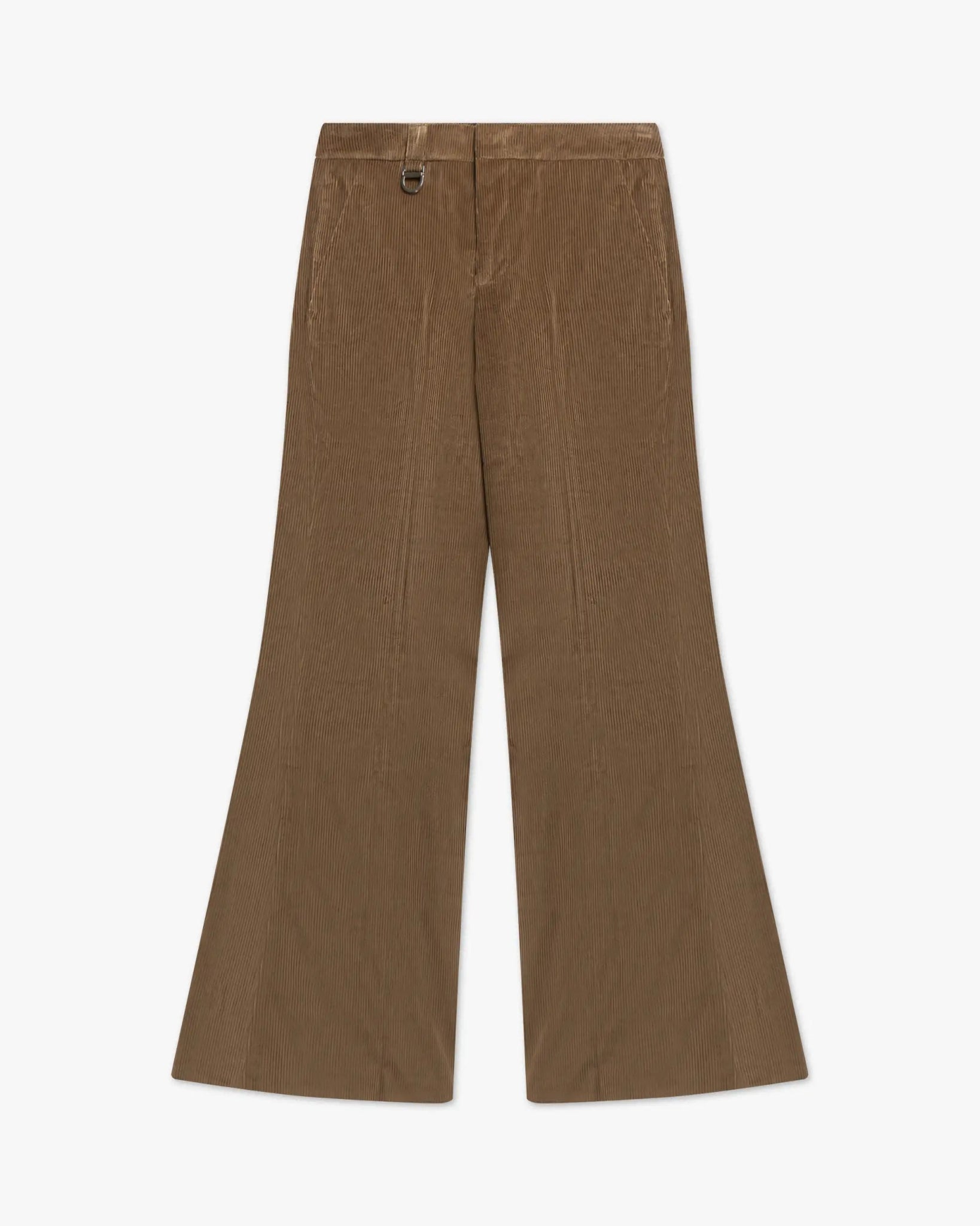 Caramelfarbene Kord Wide Leg Hose von Seafarer - Trousers SEAFARER