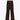 Castorbraune Stretch Velour Hose von Stouls - Trousers STOULS