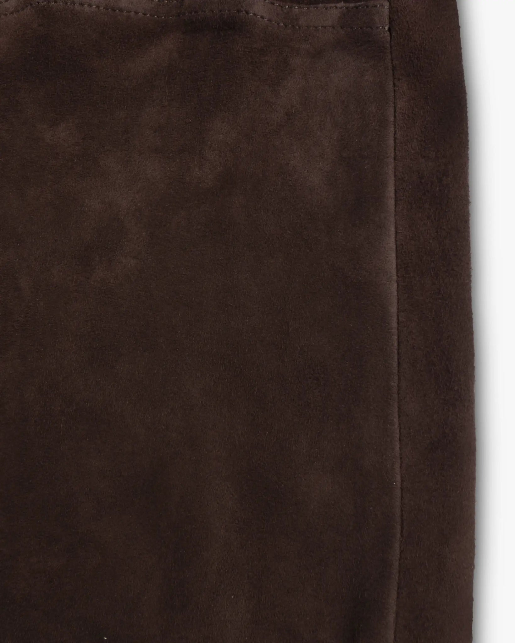 Castorbraune Stretch Velour Hose von Stouls - Trousers STOULS
