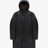 Charcoalfarbene Stormsystem Wool mit Sherling Jacke von Luciano Barbera - Coats & Jackets LUCIANO BARBERA