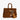 Chocolatefarbene Veloursledertasche mit Schmuckbesatz und Schulterriemen von Mia Bag - Accessories MIA BAGS