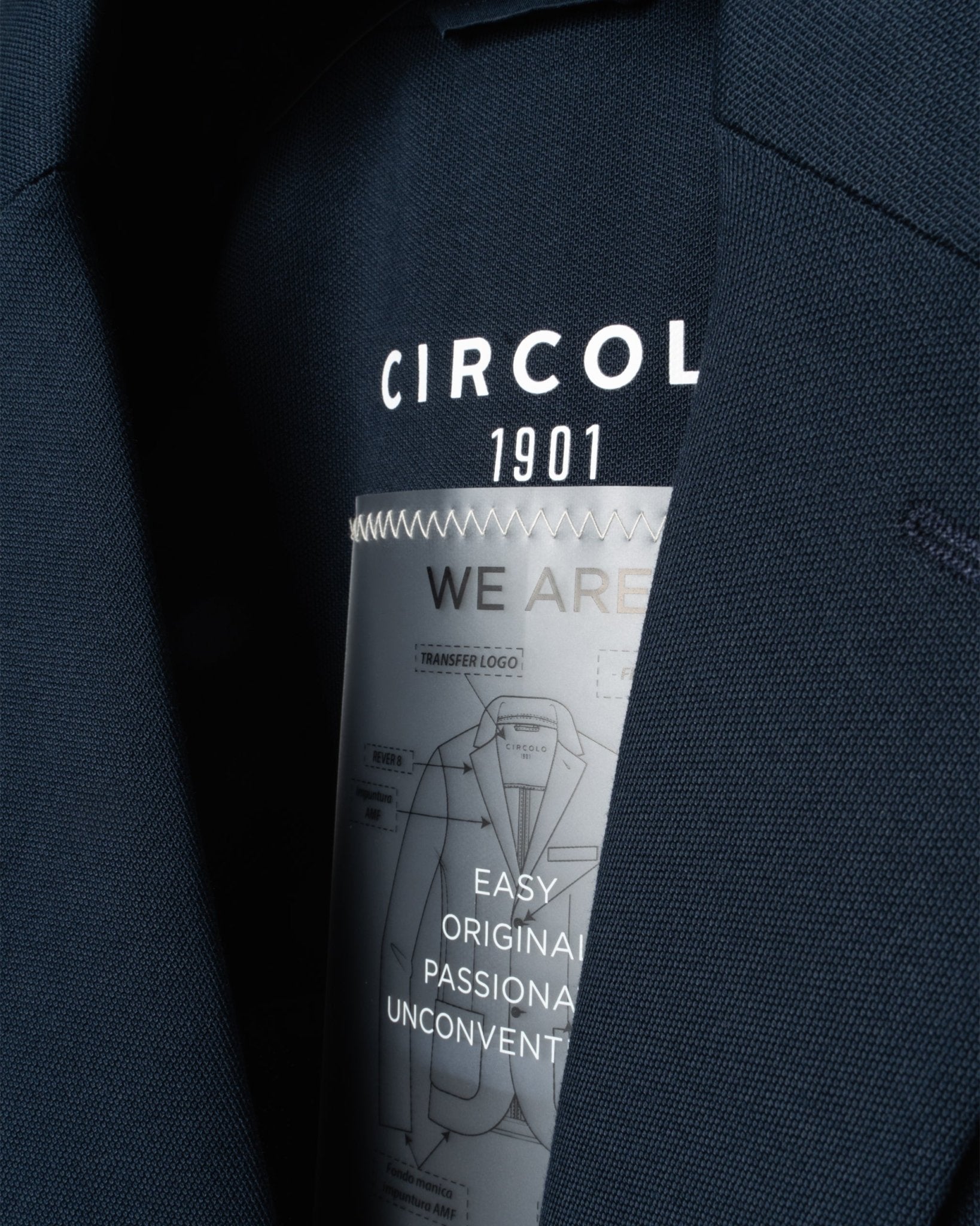 CIRCOLO 1901 | SCOTISCH YARN PIQUE TRAVEL STRETCH BLAZER - Blazers CIRCOLO 1901