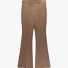 Cognacfarbene Luxus 4 Wege Milano Stretch Hose von Avenue Montaigne - Trousers AVEMUE MONTAIGN