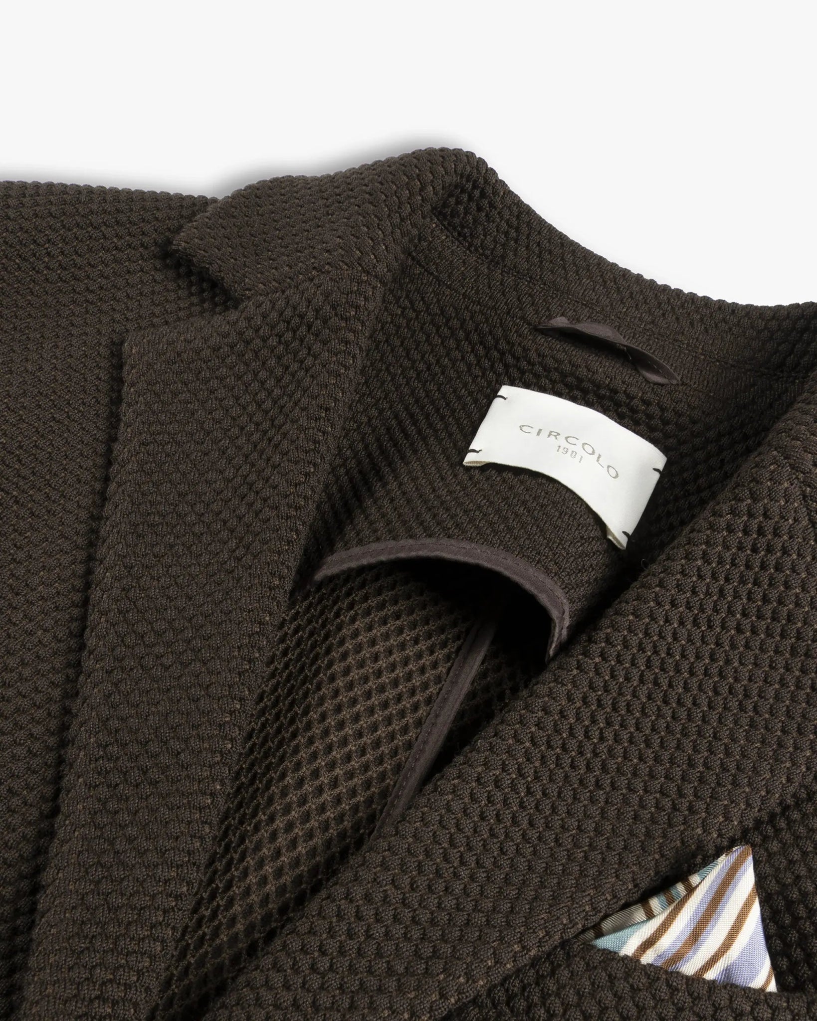 Cortefarbener Bienenwaben - Zweiknopf - Blazer von Circolo - Blazers CIRCOLO 1901