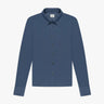 Denim blaue Hautnahe Superelastische Bluse von Caliban - Denim CALIBAN