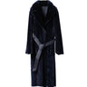 DESA 1972 | REVERSABLE ASTRAKAN DOUBLEBREAST SHEARLING COAT - Coats & Jackets DESA