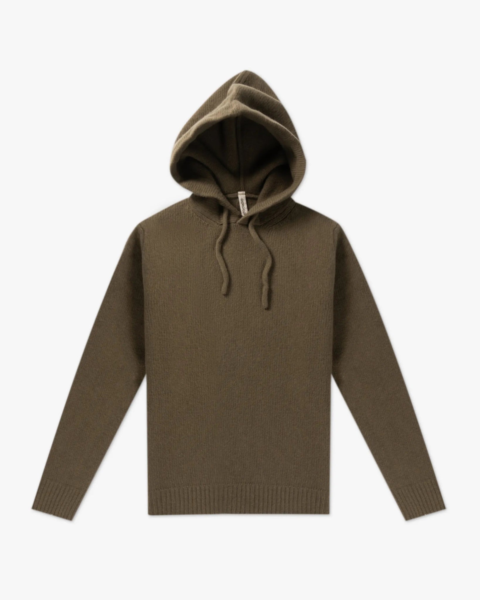 Distressed Kapuzenpullover aus Canberry - Wolle von Giorgio Brato - Knitwear GIORGIO BRATO