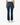 Dunkelblaue Denim - Jeans mit Fransen - Saum von Mother - Denim MOTHER