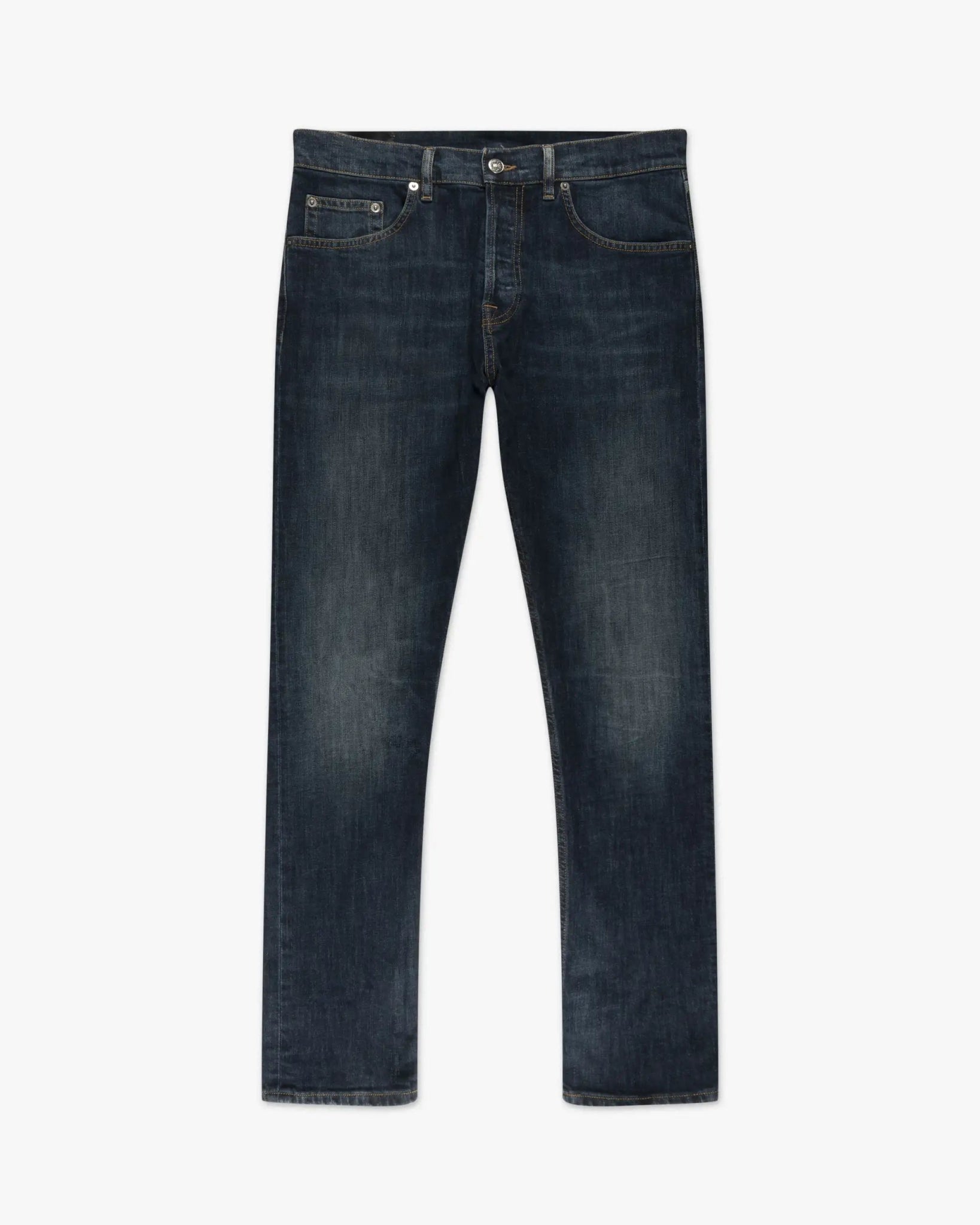 Dunkelblaue Icon Stretch Denim Five - Pocket - Jeans von Dondup - Trousers DONDUP