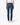 Dunkelblaue Jeans mit Mid Rise und Fransaum von Mother - Denim MOTHER