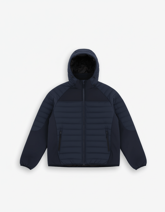 Dunkelblaue Leicht Daune Jacke von JG1
