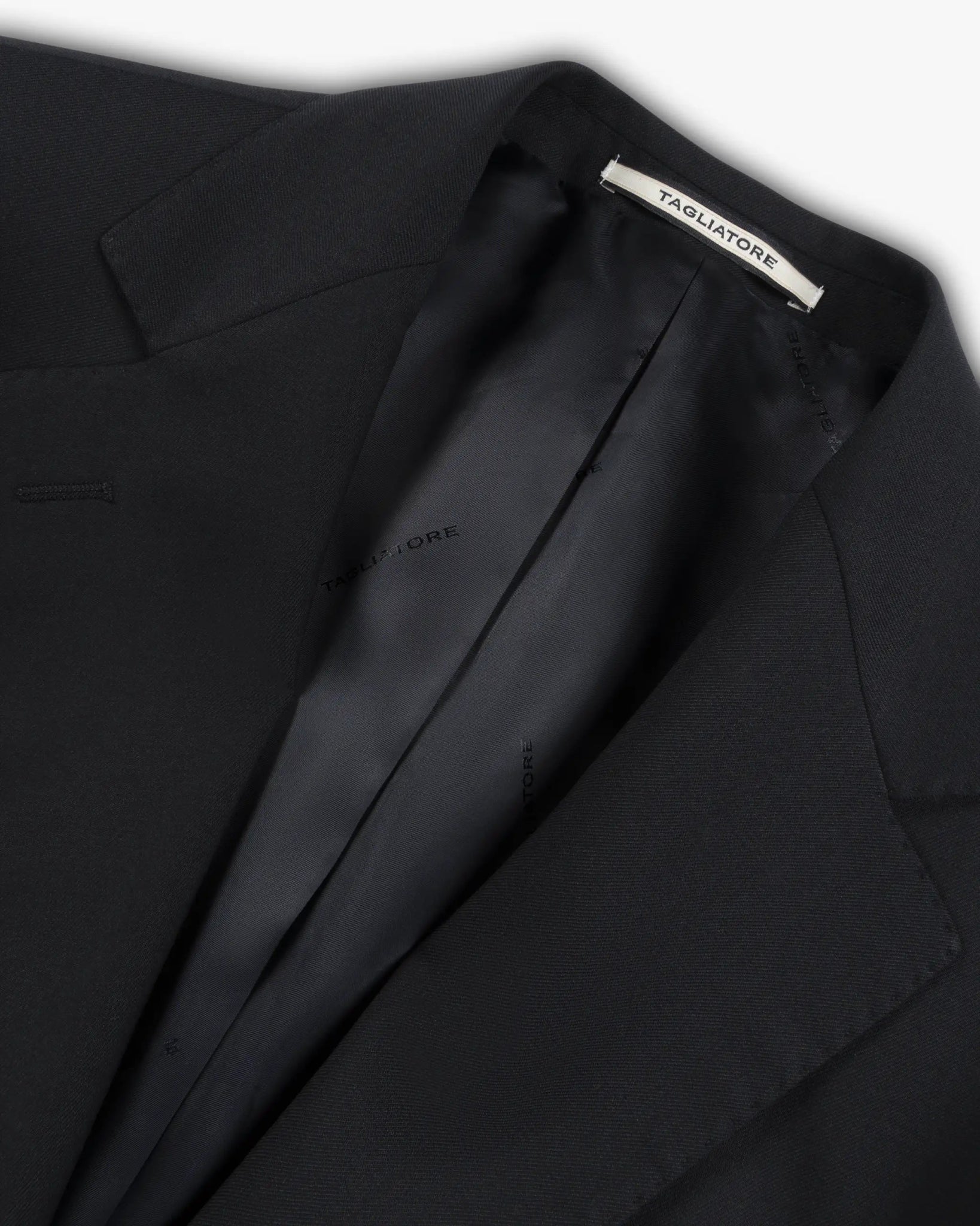 Dunkelblaue Modischer Maxi Blazer mit Schmuck Knopf Detail von Tagliatore - Blazers TAGLIATORE