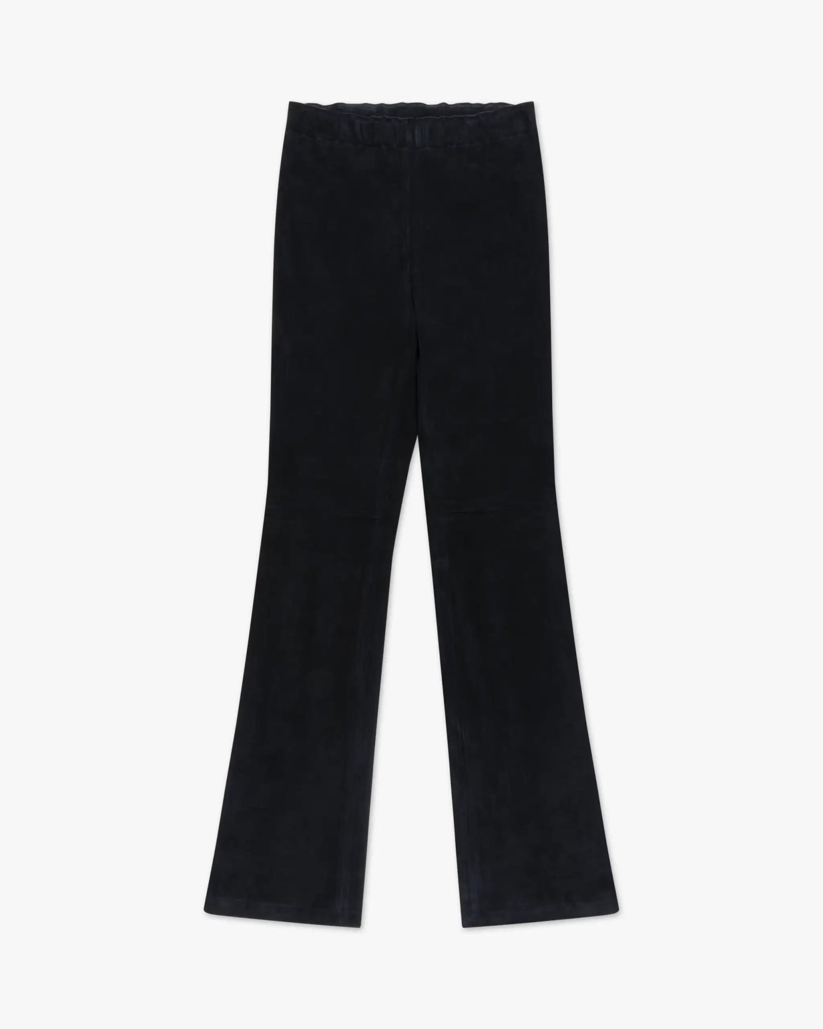 Dunkelblaue Notte Stretch Velour Hose von Stouls - Trousers STOULS
