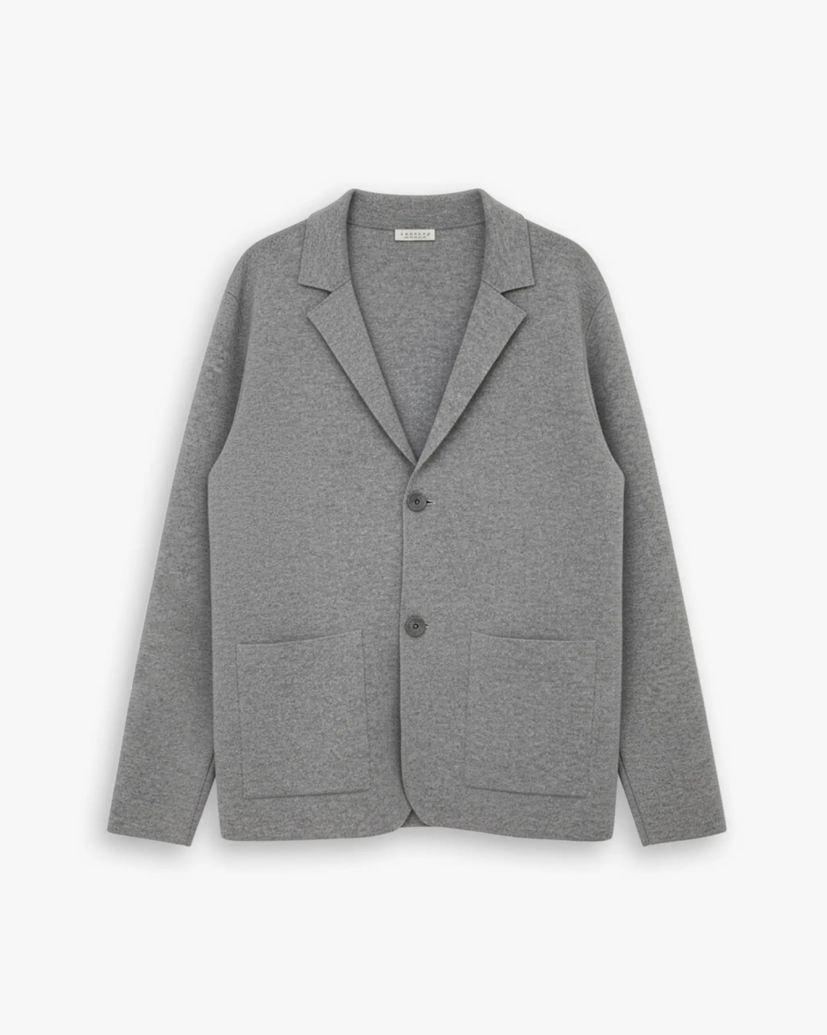 Dunkelblauer zweifädiger Cashmere - Blazer von Lunaria - Knitwear LUNARIA