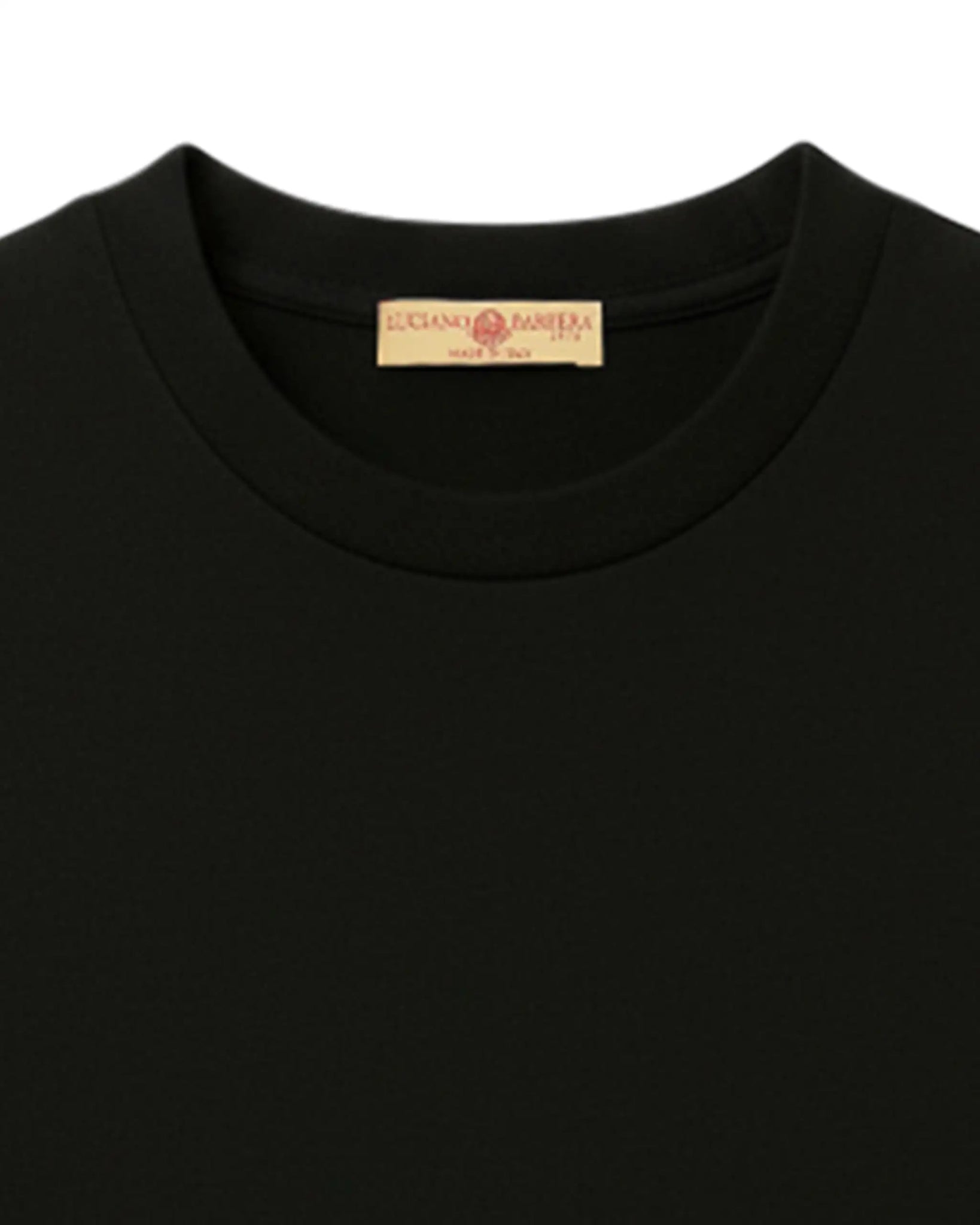 Dunkelblaues Baumwoll - T-Shirt Millionärs von Luciano Barbera - Shirts LUCIANO BARBERA