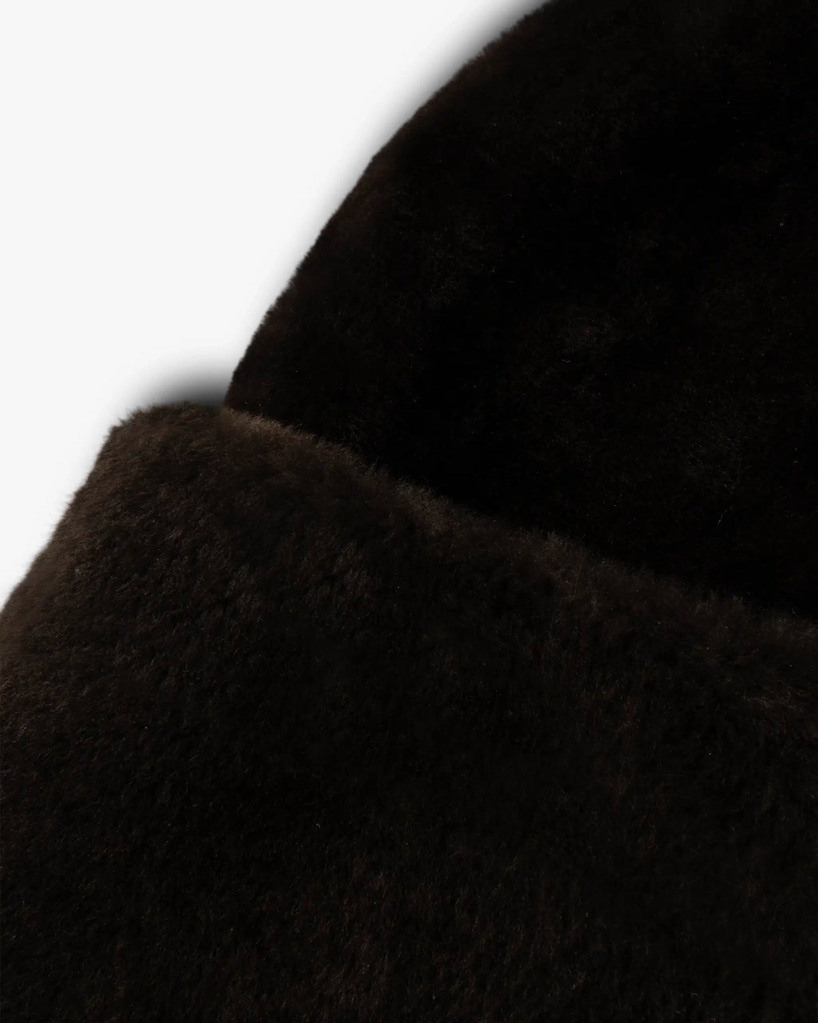 Dunkelbraune Offene Merino Lammfell Weste von Salvatore Santoro - Vests SALVATORE S.