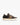 Dunkelbraune Sneaker aus Ponyfell mit Leopardenbesatz von Leather Crown - Shoes LEATHER CROWN