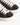 Dunkelbraune Sneaker aus Ponyfell mit Leopardenbesatz von Leather Crown - Shoes LEATHER CROWN