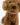 Dunkelbrauner Dog Key Holder von Mia Bag - Accessories MIA BAGS