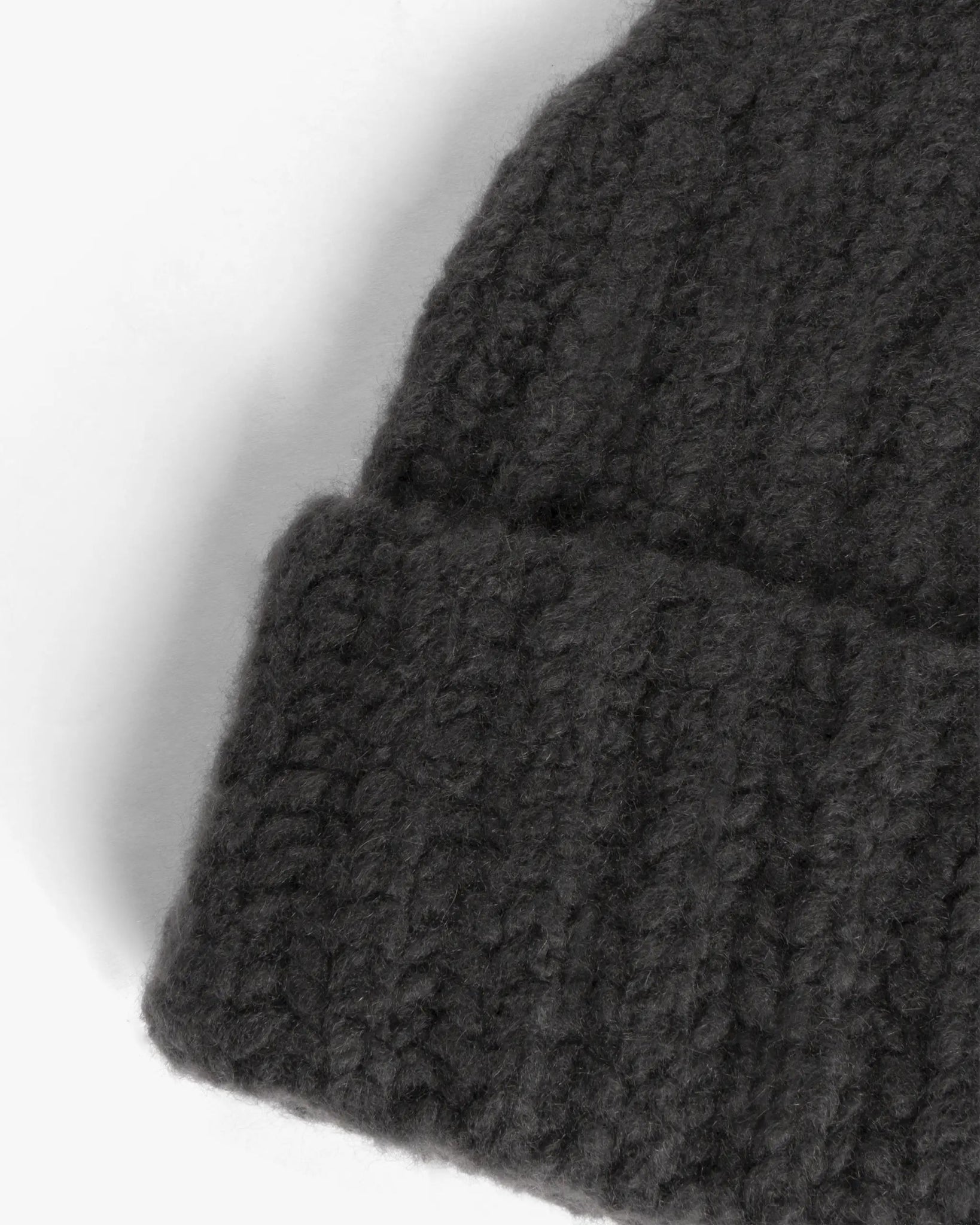 Dunkelgraue Grobstrick Mütze von 8Cashmere - Accessories 8 CASHMERE