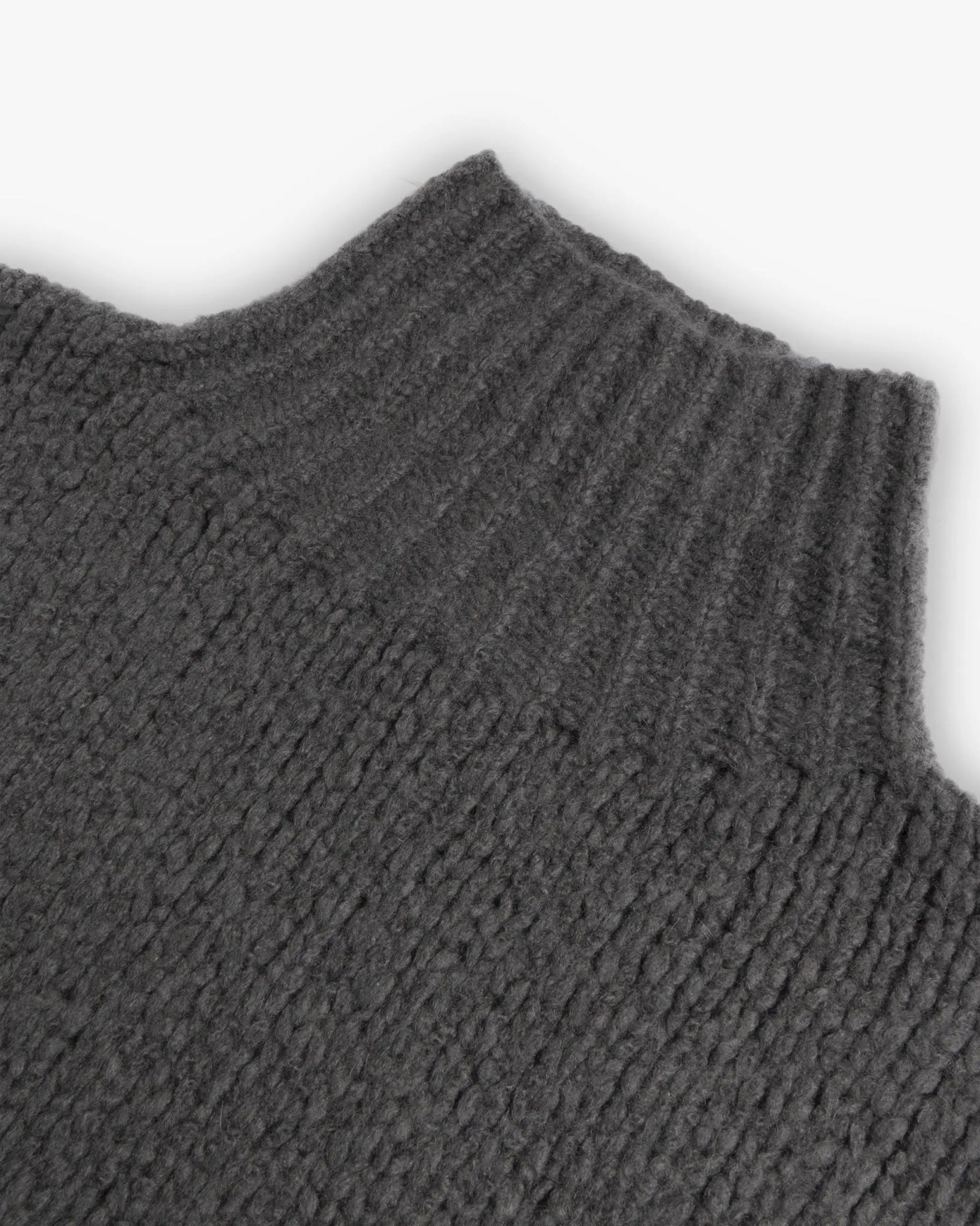 Dunkelgrauer Grobstrick Rollkragen Pullover von 8Cashmere - Knitwear 8 CASHMERE