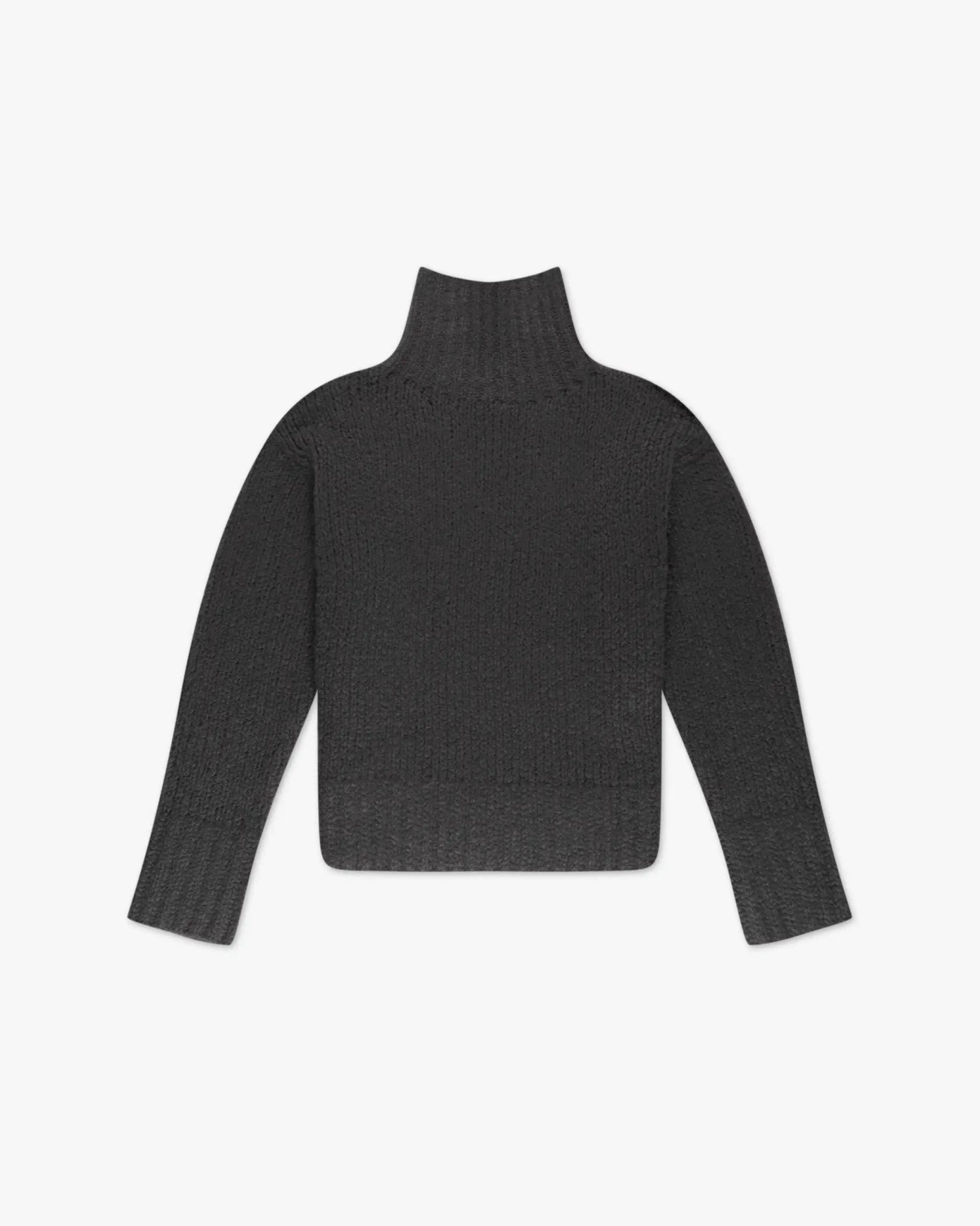 Dunkelgrauer Grobstrick Rollkragen Pullover von 8Cashmere - Knitwear 8 CASHMERE