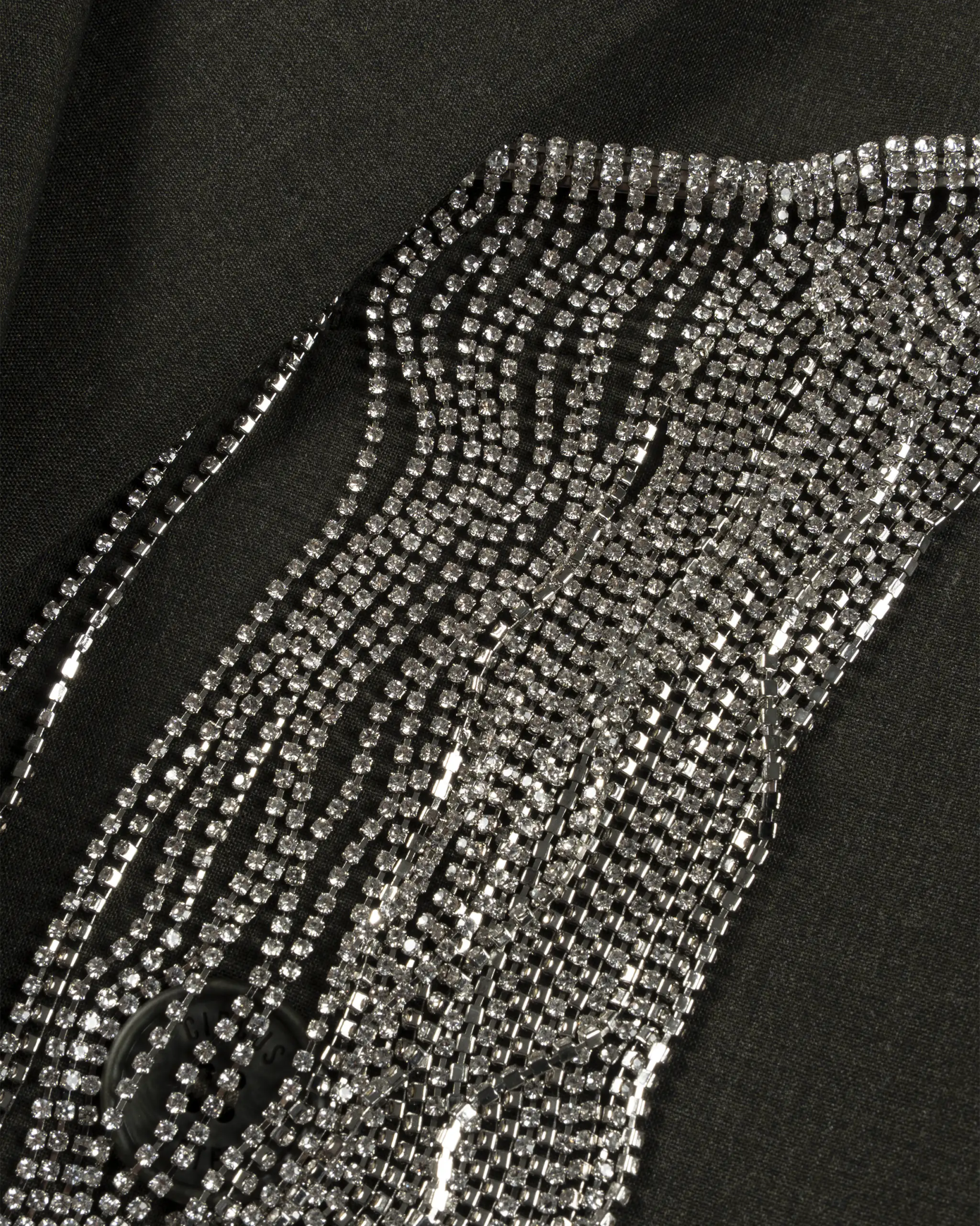 Dunkelgrüner Schmuck Trim Boyfriend Blazer von Circus Hotel - Blazers CIRCUS HOTEL