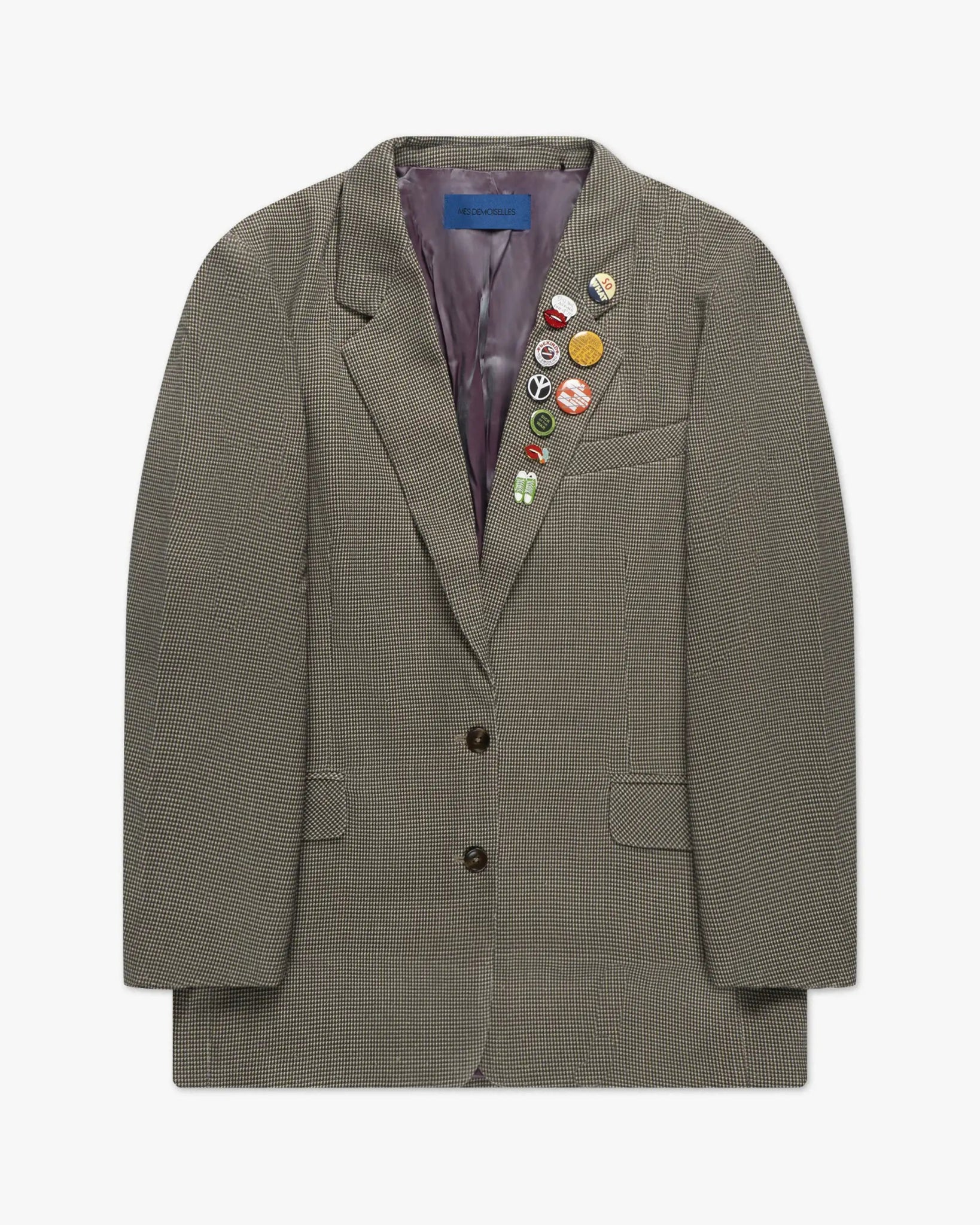 Ecruschwarzer Boyfriends Blazer von Mes Demoiselles Paris - Blazers DEMOISELLES