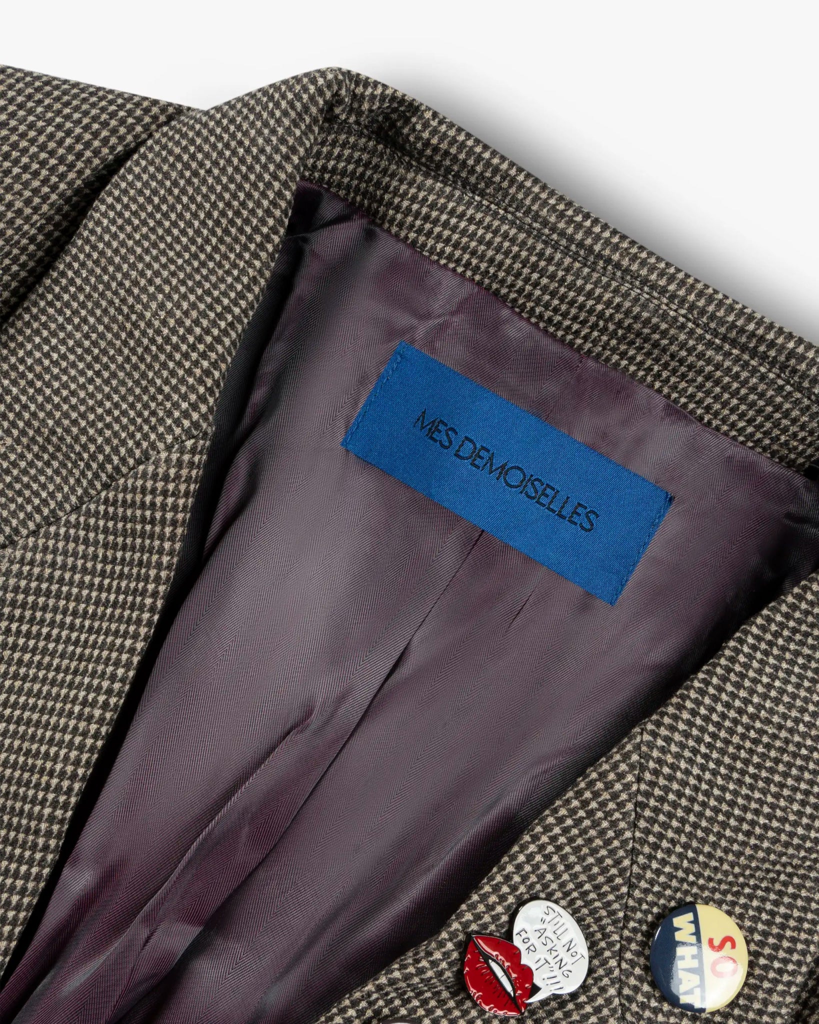 Ecruschwarzer Boyfriends Blazer von Mes Demoiselles Paris - Blazers DEMOISELLES