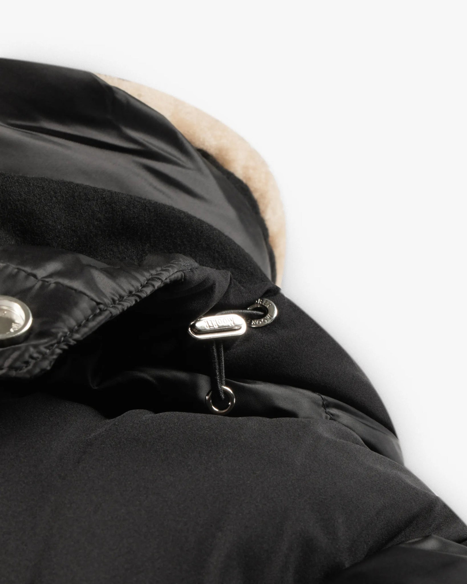 Eiderdaunen Sherling Besatz Daunenbomber von Moorer - Coats & Jackets MOORER