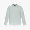 Eisblaues Ess GMD Leinen BRPT - Hemd von Hackett London - Shirts Hackett