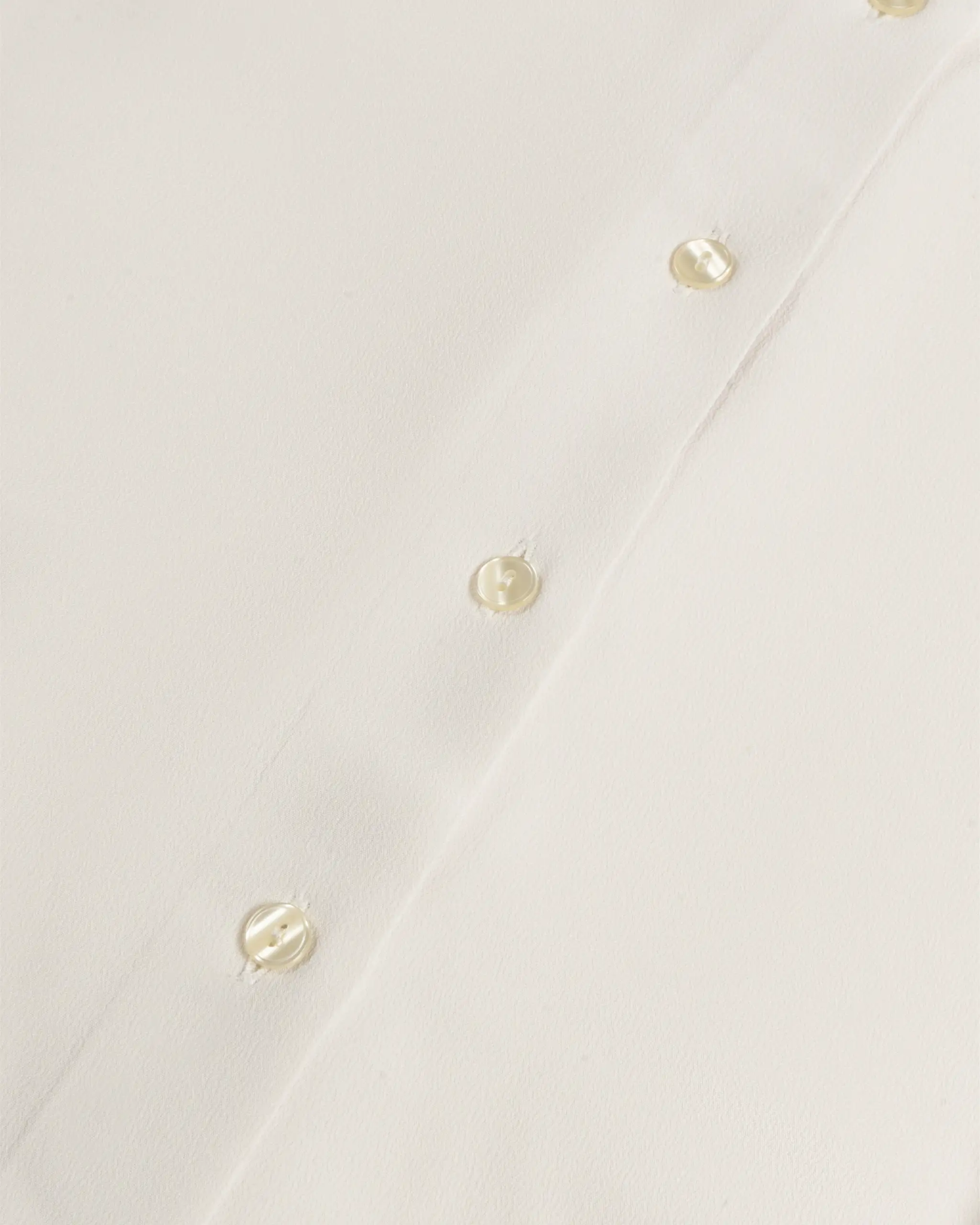 Elfenbeinfarbene Acetat - Seidenbluse von Emanou - Blouses EMANOU