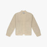 Elfenbeinfarbener Offener 5 Gauge Cardigan von Luren - Knitwear LUREN