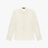 Elfenbeinfarbenes klassisches Hemd mit schmaler Passform von Theory - Shirts THEORY