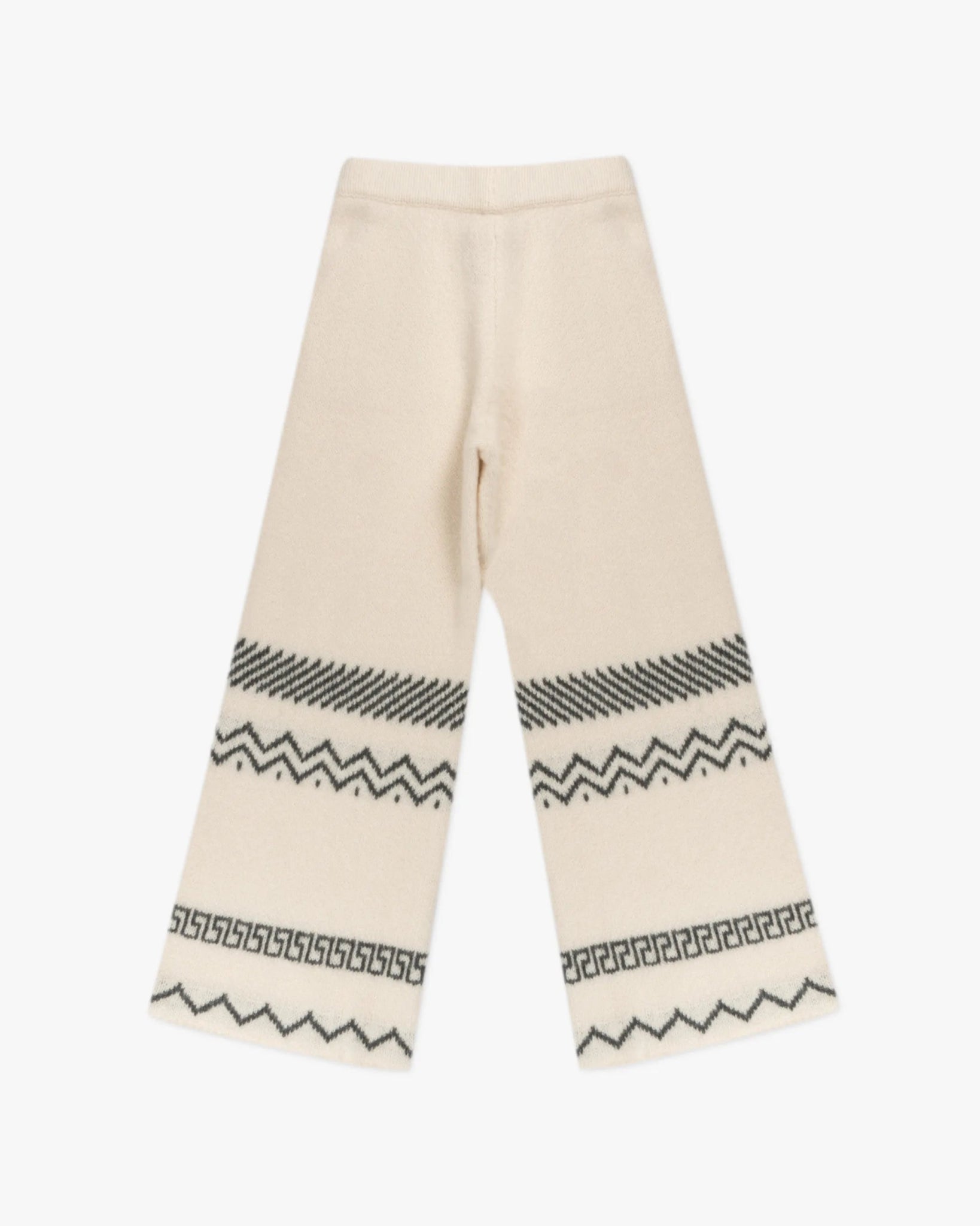 Elle Kollaboration Kaschmir Weitbein Hose von Lu Ren - Knitwear LUREN